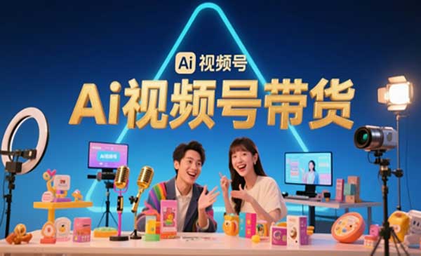 视频号AI带货项目