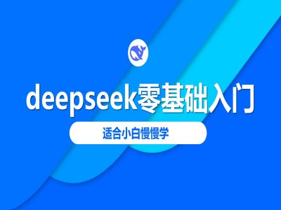 deepseek零基础入门-deepseek教程2025，适合小白慢慢学-小白网创