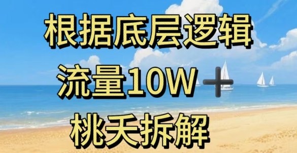据底层逻辑，流量10W+，以安全知识科普为例-小白网创