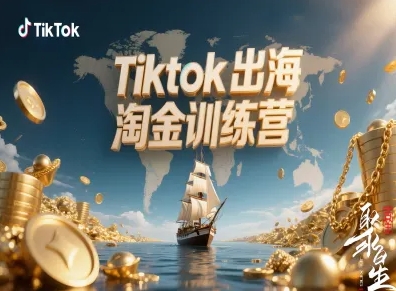Tiktok出海淘金训练营，跨境电商TK实战变现-小白网创