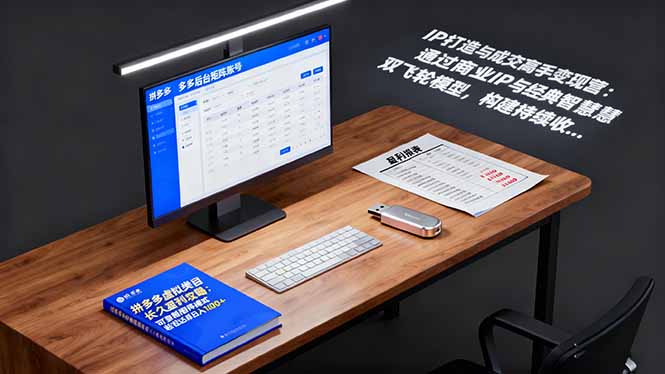 IP打造与成交高手变现营:通过商业IP+经典智慧双飞轮模型 构建持续收钱系统-小白网创